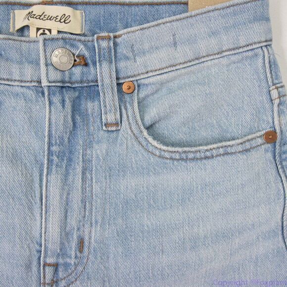 NWT Madewell The High-Rise Slim Crop Boyjean‎ Dumas Wash Ripped Edition, size 24 - Picture 5 of 16